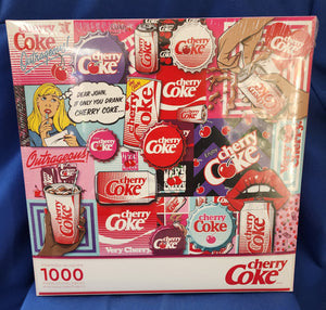 Coca-Cola "Very Cherry, 1,000 pc puzzle by Springbok"