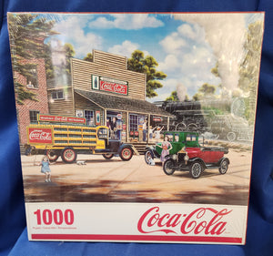 Coca-Cola "All Aboard, 1,000 pc puzzle by Springbok"