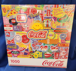 Coca-Cola "Pop Art, 1,000 pc puzzle by Springbok"