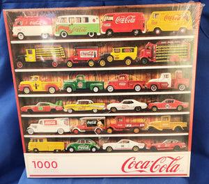 Coca-Cola "Coca-Cola Cars, 1,000 pc puzzle by Springbok"