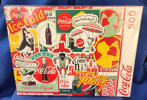 Coca-Cola "When Friends Drop In, 500 pc puzzle by Springbok"