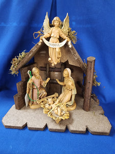 Fontanini "6pc Nativity, Italian Stable"