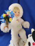 Snowbabies "Beneath the Mistletoe by Ashton-Drake Dolls"