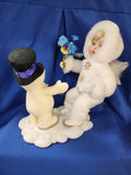 Snowbabies "Beneath the Mistletoe by Ashton-Drake Dolls"