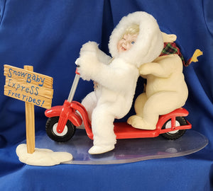 Snowbabies "Snowbabie Express by Ashton-Drake Dolls"