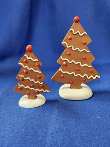 Department 56 General Accessories "Gingerbread Trees"