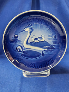 Bing & Grøndahl Plates "1978 Heron and Young"