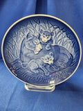 Bing & Grøndahl Plates "1982 Mother Lion and Cubs"