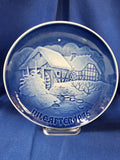 Bing & Grøndahl Plates "Christmas - 1975 Old Water Mill"