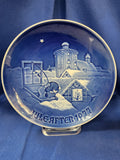 Bing & Grøndahl Plates "Christmas - 1977 Copenhagen Christmas"