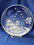 Bing & Grøndahl Plates "Christmas - 1986 Silent Night"