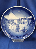 Bing & Grøndahl Plates "Christmas - 2016 Childhood Home"