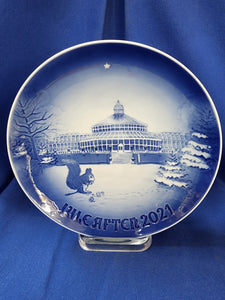 Bing & Grøndahl Plates "Christmas - 2021 The Botanical Garden"