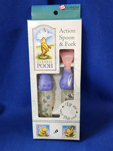 Pooh & Friends "Action Fork and Spoon"