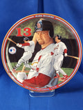 Sports Plates "Baseball - Mark McGwire: Home Run Hero, 400 Homers And Counting"