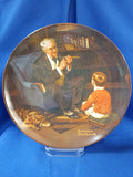 Norman Rockwell "The Tycoon, Plate"