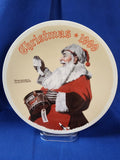 Norman Rockwell "Christmas (Rockwell Society) 1999 - A Drum For Tommy, Plate"