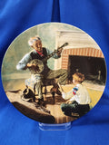 Norman Rockwell "Plate - The Banjo Player"