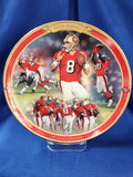 Sports Plates "Football - The Game's Greatest, San Francisco's Steve Young"