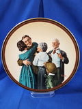 Norman Rockwell "Plate - The Homecoming"