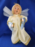 Byer's Choice Carolers "Angel with Cymbals (2025)"