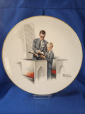 Norman Rockwell "Spring - In His Spirit, Plate"