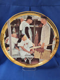 Sports Plates "Baseball - Saturday Evening Post Cover Series, The Rookie"