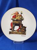 Norman Rockwell "Christmas (Gorham) 1980 - Letter To Santa, Plate"