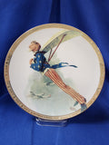 Norman Rockwell "Plate - Uncle Sam Takes Wings"