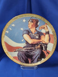 Norman Rockwell "Rosie the Riveter, Plate"
