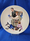 Norman Rockwell "Planning The Home, Plate"