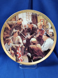 Norman Rockwell "Plate - War Stories"