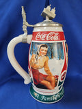 Coca-Cola "Historical Slogans Stein Series, Second in the Series by Anheuser-Busch"