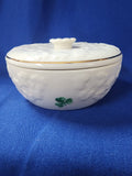 Belleek "Fields Of Shamrock Box"