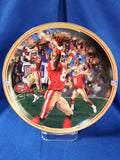 Sports Plates "Football - Great Moments In NFL Football, The History Maker"