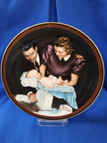 Norman Rockwell "Growing Strong, Plate"
