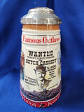Anheuser-Busch Steins "Famous Outlaws, Butch Cassidy and the Hole In the Wall Gang"
