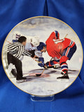 Sports Plates "Hockey - Sportsworld Hockey Series, The Face Off"