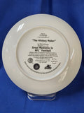 Sports Plates "Football - Great Moments In NFL Football, The History Maker"