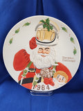 Norman Rockwell "Christmas (Norman Rockwell Museum) 1984 - Space Age Santa, Plate"