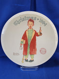 Norman Rockwell "Christmas (Rockwell Society) 1994 - Christmas Marvel, Plate"