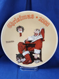 Norman Rockwell "Christmas (Rockwell Society) 2000 - The Day After Christmas, Plate"