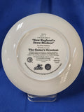 Sports Plates "Football - The Game's Greatest, New England's Drew Bledsoe"