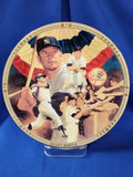 Sports Plates "Baseball - The Legendary Mickey Mantle"