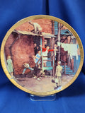 Norman Rockwell "Homecoming G.I., Plate"