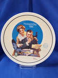 Norman Rockwell "Mother's Day 1993 - Gentle Reassurance, Plate"
