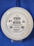 Sports Plates "Baseball - Mark McGwire: Home Run Hero, Record Tying 61st Home Run"