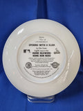 Sports Plates "Baseball - Mark McGwire: Home Run Hero, Opening  With A Slam"