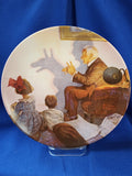 Norman Rockwell "The Shadow Artist, Plate"