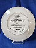 Sports Plates "Baseball - The Legendary Mickey Mantle"
